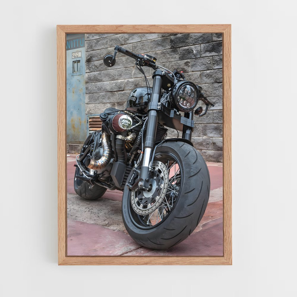 Poster Intercepteur Étonnant – affiche Royal Enfield (vue 4)